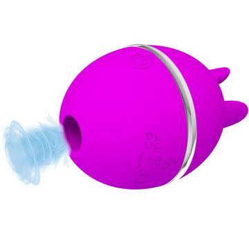 PRETTY LOVE - VIBROMASSEUR ROND EN SILICONE VIOLET GEMINI BALL