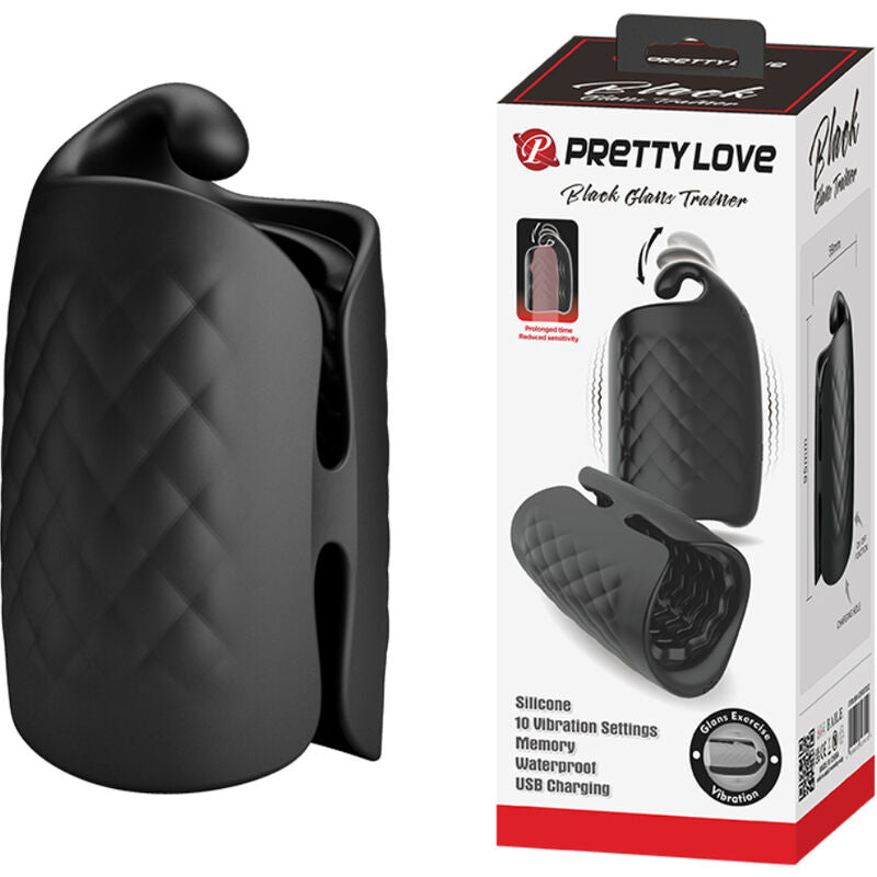 PRETTY LOVE - HANDMATIGE MASTURBATOR VOOR DE KLIEERKLIK, OPLAADBARE VIBRATOR