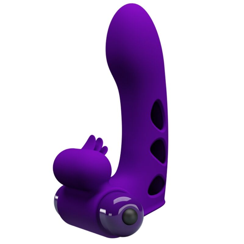 PRETTY LOVE - ORLANDO PURPLE VIBRATOR VINGERHOESJE