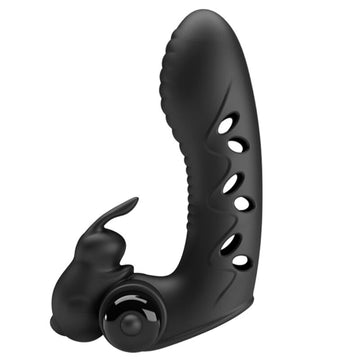 PRETTY LOVE - VANCE BLACK RABBIT VIBRATOR VINGERHOESJE