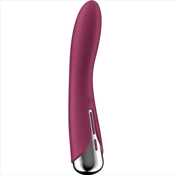 SATISFYER - VIBREUR ROTATIF POINT G VIBREUR TOURNANT 1 ROUGE