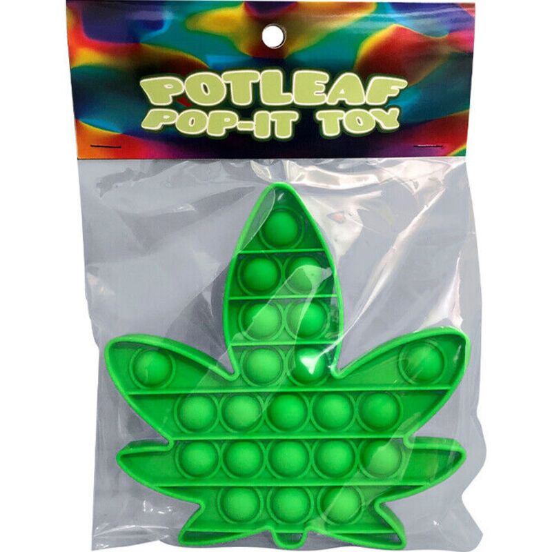 KHEPER GAMES - JOUET DÉSTRESSANT FEUILLE DE CANNABIS