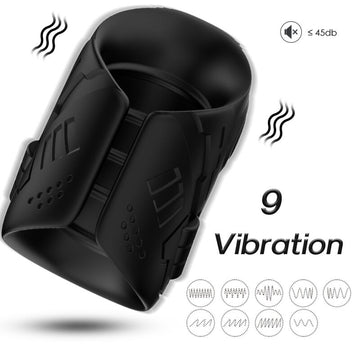 ARMONY - MASTURBATOR &amp; VIBRATOR ZWART