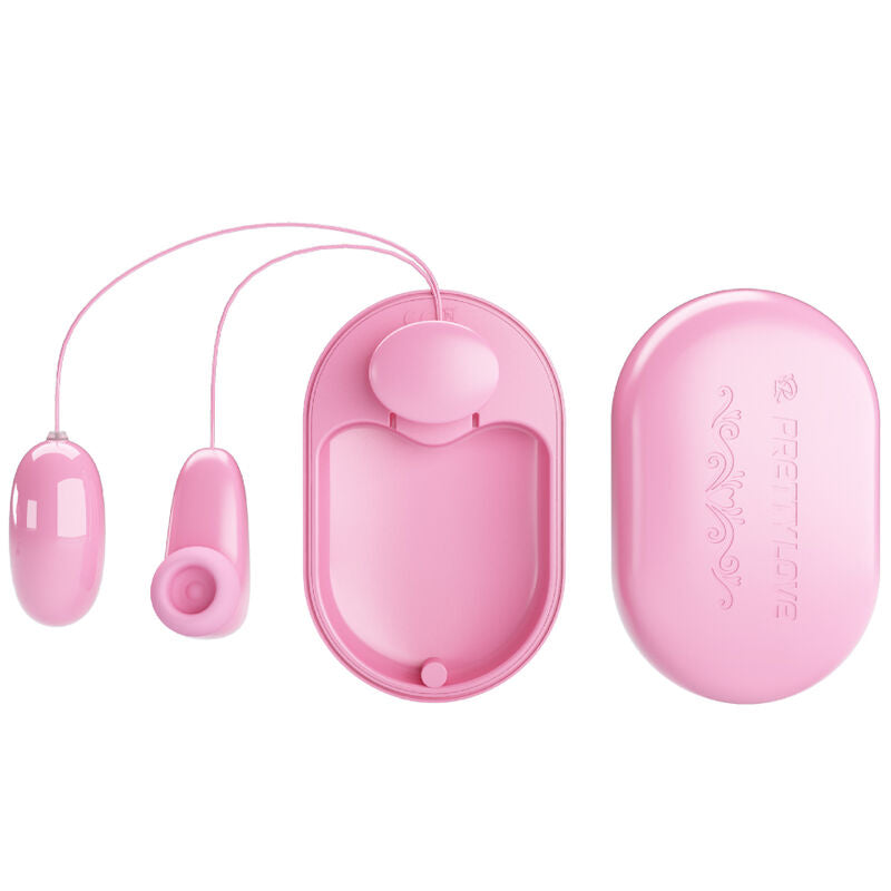 PRETTY LOVE - MAGIC BOX VIBRERENDE KOGEL &amp; ROZE STIMULATOR