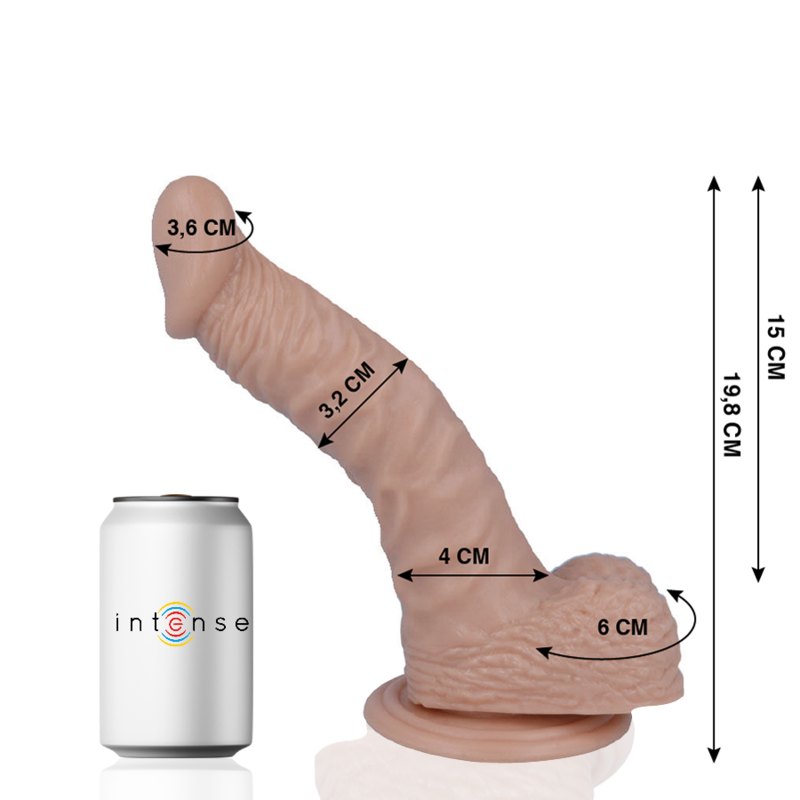 MR INTENSE - 18 VERGES RÉALISTES 19,8 CM -O- 3,2 CM