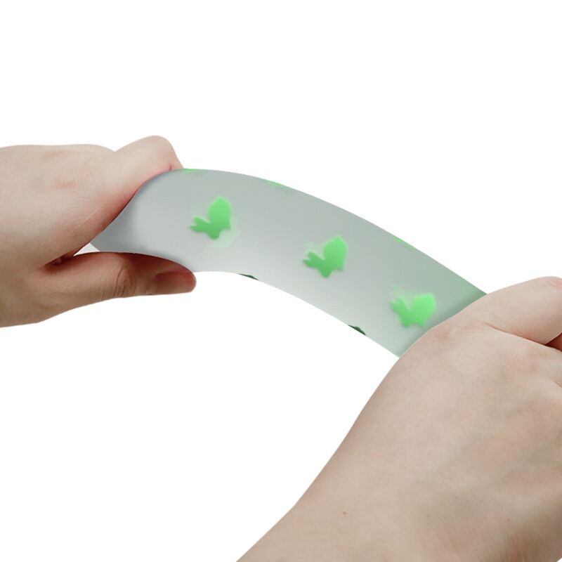 PRETTY LOVE - GODEMICHET SANS VIBRATION MAGICAL NIGHTFALL VERT LUMINEUX