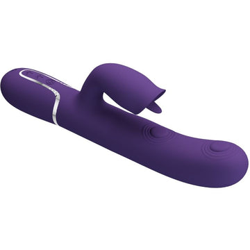PRETTY LOVE - KONIJNENVIBRATOR MET LICHTPURPEL