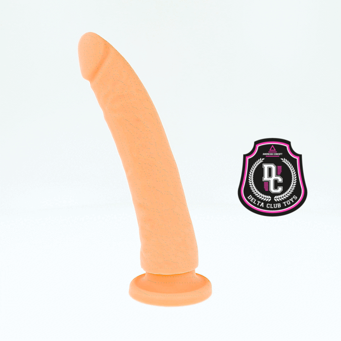 DELTA CLUB - SPEELGOED NATUURLIJKE DILDO MEDISCH SILICONE 20 CM -O- 4 CM