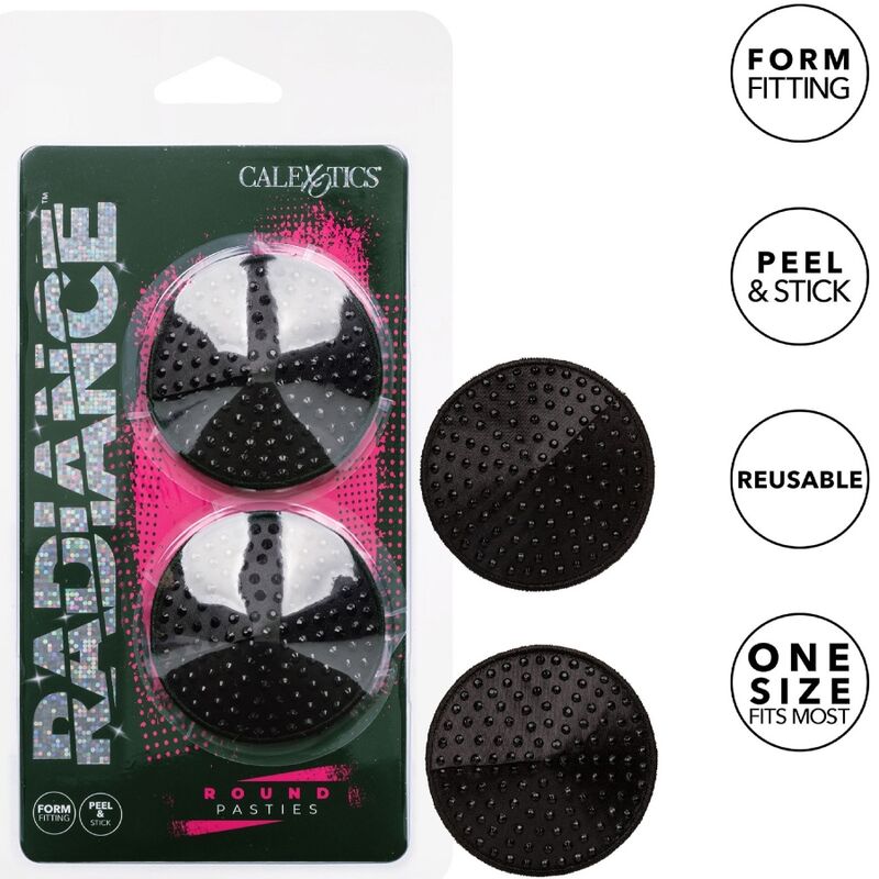 CALEXOTICS - RADIANCE RONDE NIPPELCOVERS MET JUWEEL