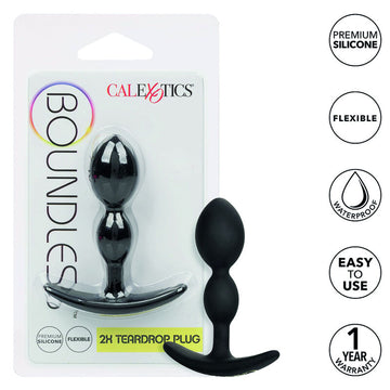 CALEXOTICS - PLUG ANAL SANS LIMITE EN FORME DE GOUTTE 2X