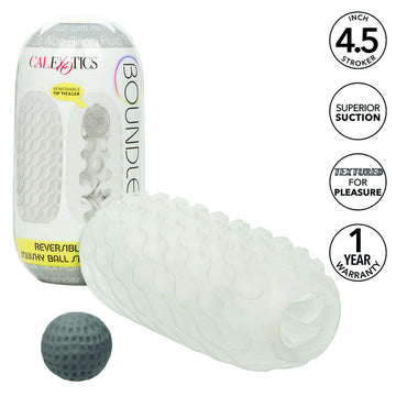CALEXOTICS - BOUNDLESS REVERSIBLE SQUISHY BALL STROKE GEEL