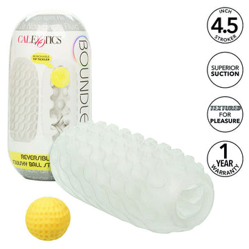 CALEXOTICS - BOUNDLESS REVERSIBLE SQUISHY BALL STROKE GRIJS