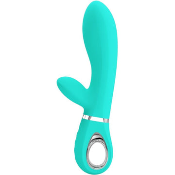 PRETTY LOVE - VIBROMASSEUR MULTIFONCTION POINT G THOMAS VERT D'EAU