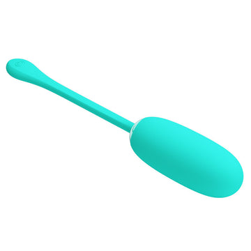 PRETTY LOVE - JULIUS WATERPROOF-RECHARBLE VIBRATING EGG AQUA GREEN