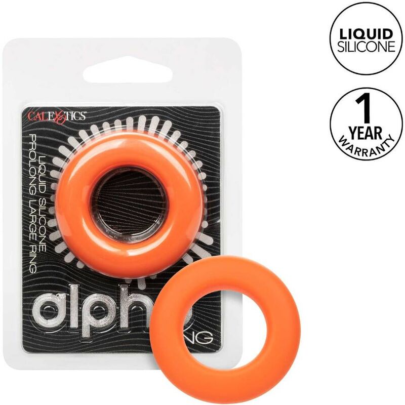 CALEXOTICS - ALPHA PROLONG ANNEAU LARGE ORANGE