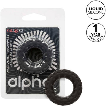CALEXOTICS - ALPHA PROLONG TREAD RING ZWART