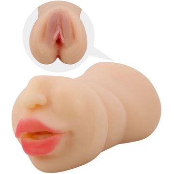 CRAZY BULL - ZOEY VAGINA-VORMIGE MASTURBATIE MET DUBBELE INGANG