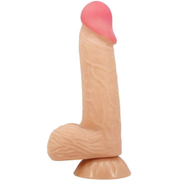 PRETTY LOVE - SLIDING SKIN SERIE REALISTISCHE DILDO MET SLIDING SKIN ZUIGNAP 20,6 CM