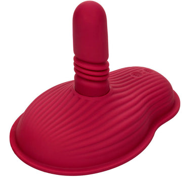 CALEXOTICS - MASSEUR RIDER DOUBLE MOTEUR TÉLÉCOMMANDE ROUGE