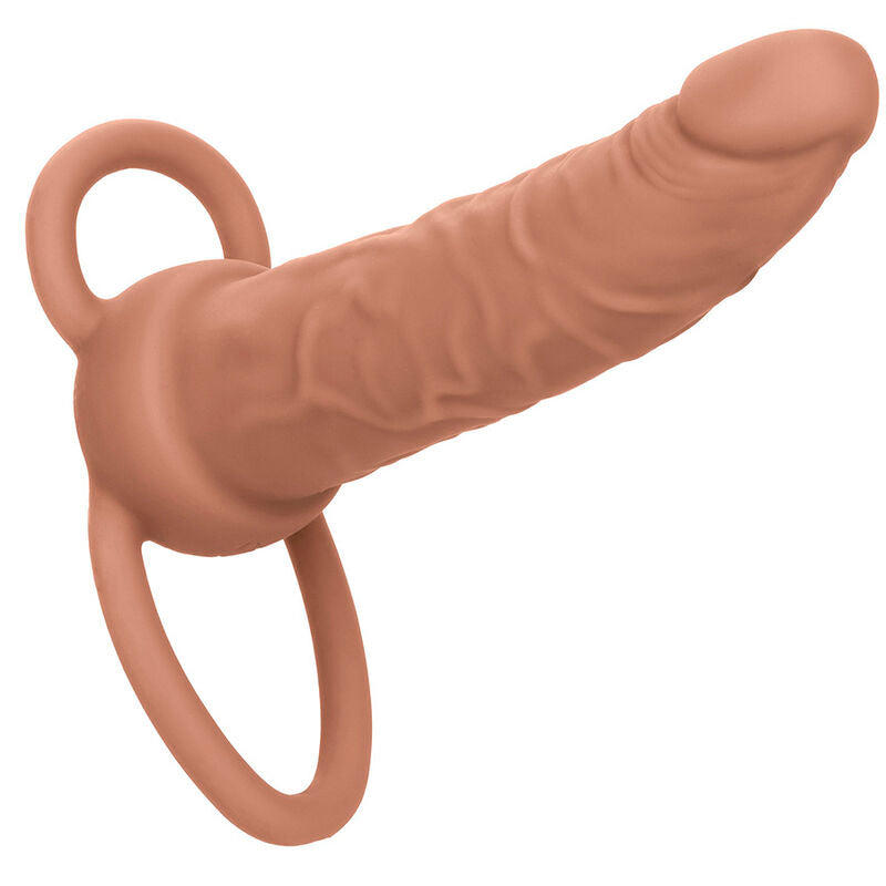CALEXOTICS - PERFORMANCE MAXX OPLAADBARE DUAL PENETRATOR BRUINE HUID