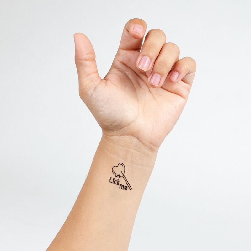 SECRET PLAY - SET DE 10 TATOUAGES ÉPHÉMÈRES COLLECTION CANDY