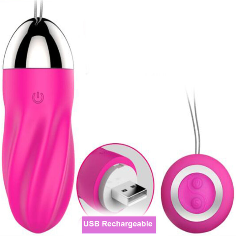 ARMONY - SWEETY SPIRAL VIBREREND EI MET AFSTANDSBEDIENING, ROZE