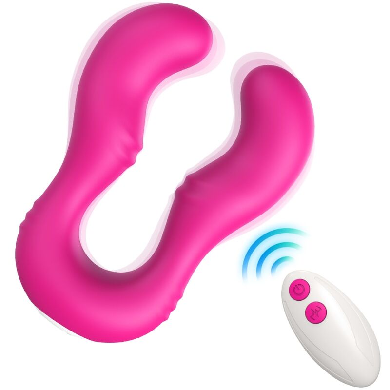 ARMONY - VIBREUR SERAPH DOUBLE TÉLÉCOMMANDE FUCHSIA