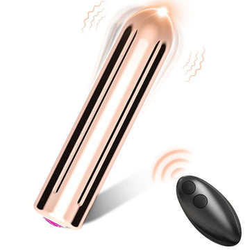 ARMONY - BALLE VIBRANTE TÉLÉCOMMANDÉE WARHEAD DORÉE 2 CM X 8.8 CM