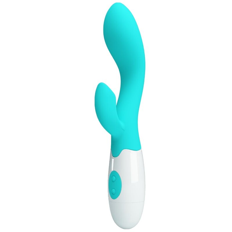 PRETTY LOVE - FELGEKLEURDE G-SPOT VIBRATOR AQUA GROEN