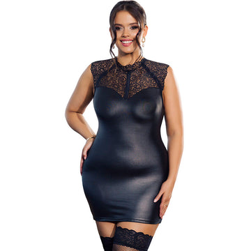 SUBBLIME - ROBE EN CUIR SEXY T L/XL