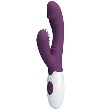 PRETTY LOVE - VIBROMASSEUR LAPIN ET STIMULATEUR POINT G ANDRE VIOLET