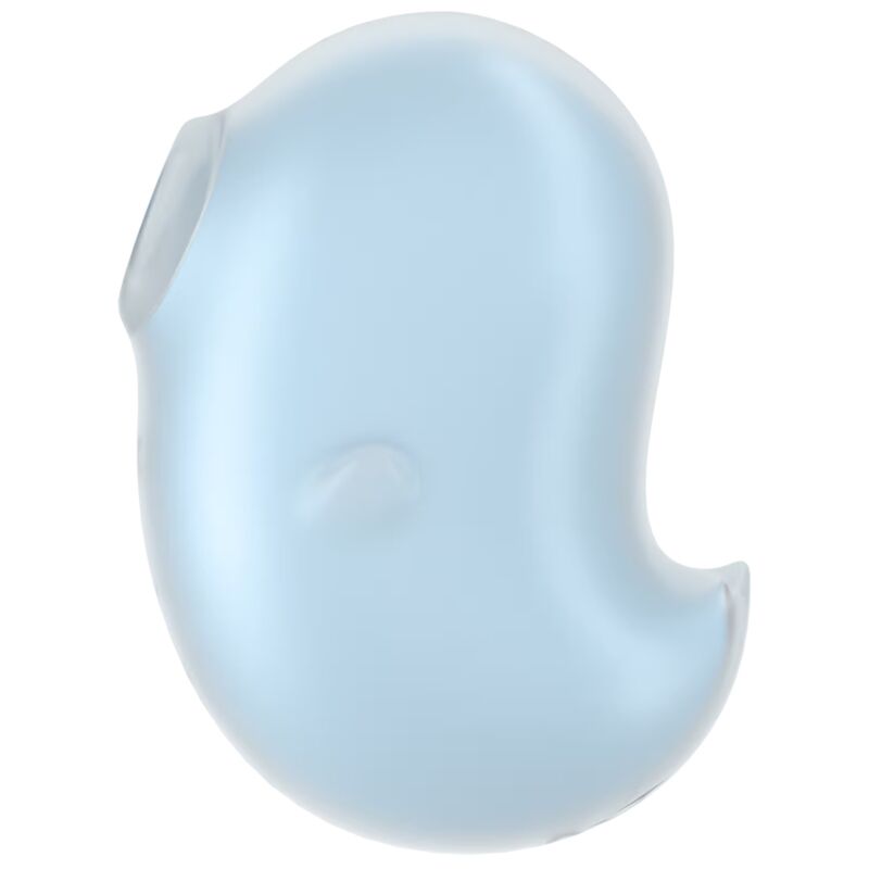 SATISFYER - VIBROMASSEUR POSABLE CUTIE GHOST BLEU CLAIR