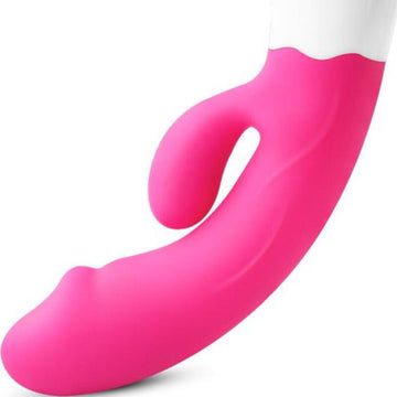 ARMONY - VIBREUR STIMULATEUR RECHARGEABLE FUCHSIA & HAPPY
