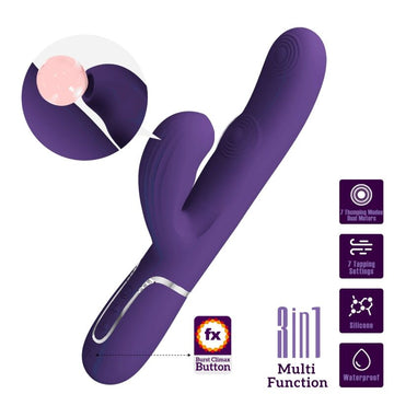 PRETTY LOVE - PERLITA G-SPOT VIBRATOR 3-IN-1 MULTIFUNCTIONEEL PAARS