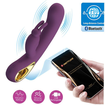PRETTY LOVE - VIBREUR LAPIN & STIMULATEUR POINT G LIAM VIOLET