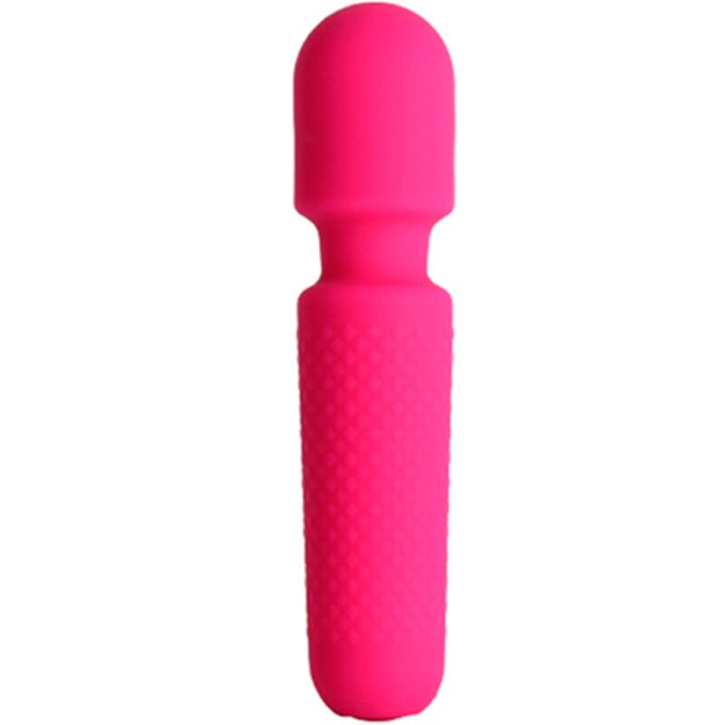 ARMONY - VOTRE MASSEUR ET VIBREUR MAGIQUE RECHARGEABLE BAGUETTE 10 VIBRATIONS POINTS ROSE