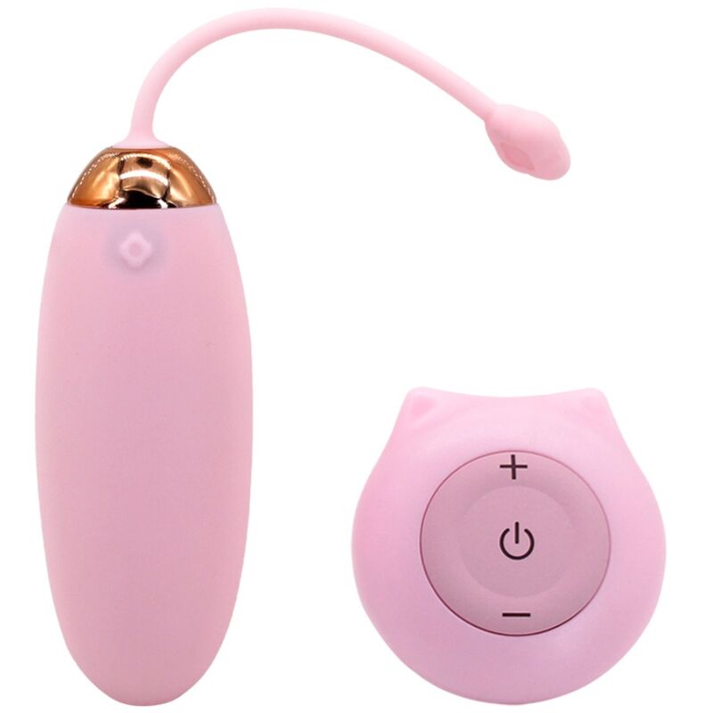 ARMONY - KITTY FUN EIVORMIGE VIBRATOR MET AFSTANDSBEDIENING, 10 VIBRATIES, ROZE