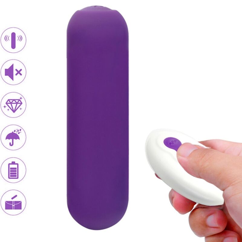 ARMONY - SPLASH JOIE VIBRATOR KOGELVORMIG SILICONEN MET AFSTANDSBEDIENING 10 VIBRATIESTANDEN 75 X 19 CM PAARS