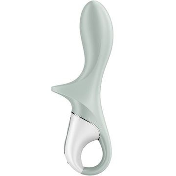 SATISFYER - AIR PUMP BOOTY 3 OPBLAASBARE ANALE VIBRATOR GRIJSGROEN
