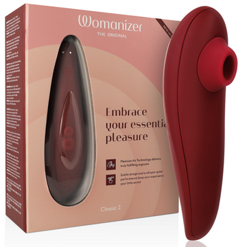 WOMANIZER - STIMULATEUR CLITORIDIEN CLASSIQUE 2 BORDEAUX