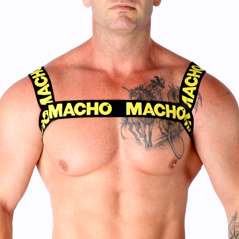 MACHO - DOUBLE HARNAIS JAUNE