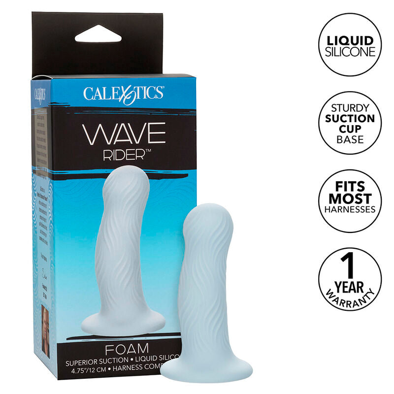 CALEXOTICS - WAVE RIDER FOAM ANALE PLUG BLAUW