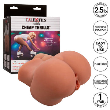 CALEXOTICS - DE ROLLER BABE DUBBEL REALISTISCHE MASTURBATOR
