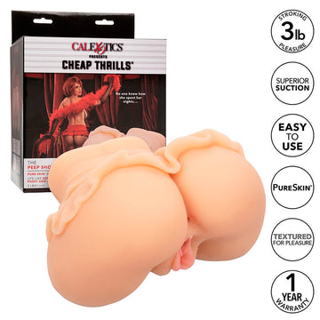 CALEXOTICS - DE PEEP SHOW MEISJES DUBBEL REALISTISCHE MASTURBATOR VLEES