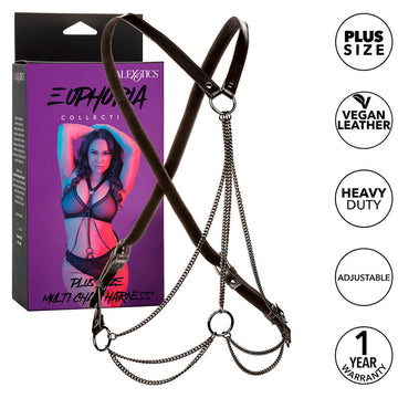 CALEXOTICS - EUPHORIA MULTICHAIN ​​TUIGJE PREMIUM PLUS SIZE