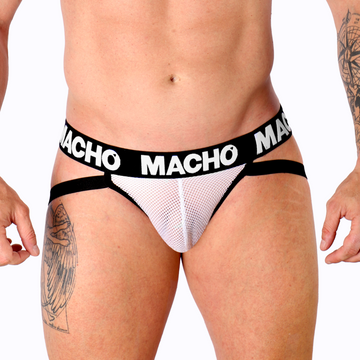 MACHO - MX26X1 JOCK GRID WIT L
