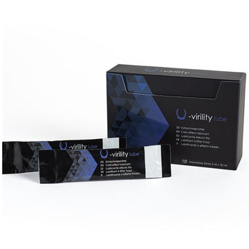 500 COSMETICS - LUBRIFIANT U-VIRILITY LUBE EFFET FROID 10 X 5 ML