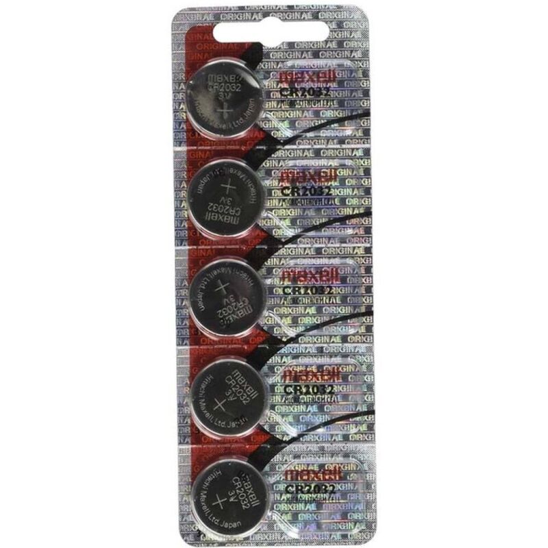 MAXELL - PILE LITHIUM CR2032 3V - 5 UNITÉS