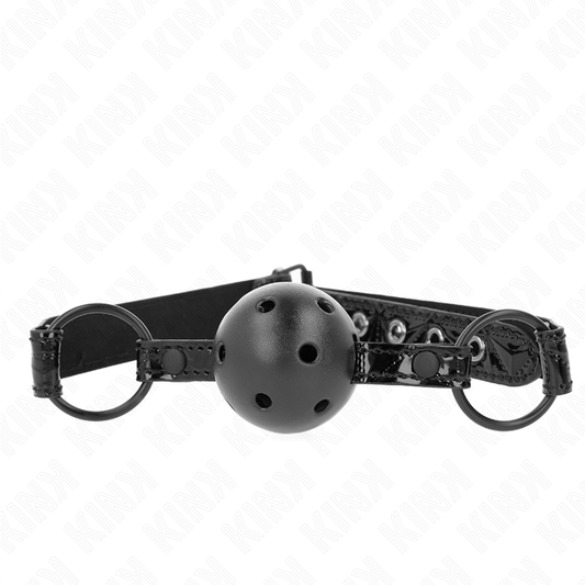 KINK - BAL MET DIAMANTPATROON 4,5 CM GAG MODEL 3 64,5 CM VERSTELBAAR 42-60 CM