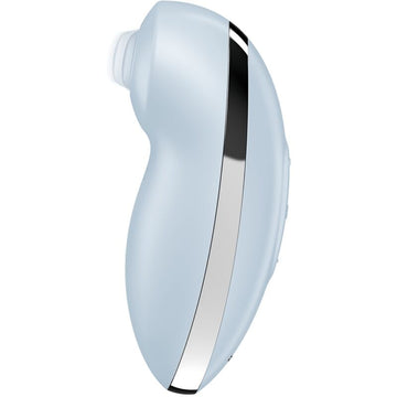 SATISFYER - TAP & CLIMAX 2 VIBREUR ET STIMULATEUR BLEU